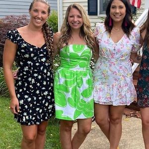 Lilly Pulitzer lime green size 10 dress